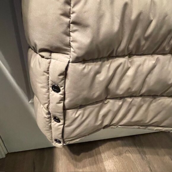 DKNY Tan Puffer Jacket - Picture 9 of 12